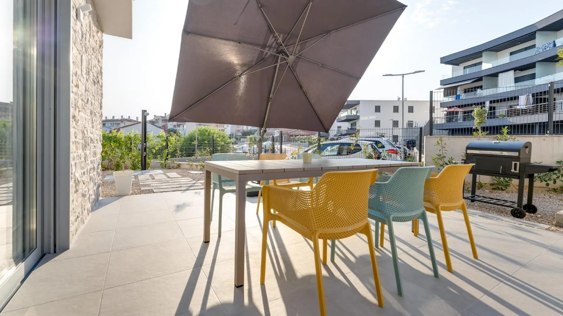 Luxury Semidetached Villa Smokva 1 - Near The Center And Sea - By Traveler Tourist Agency Krk 克尔克 克罗地亚