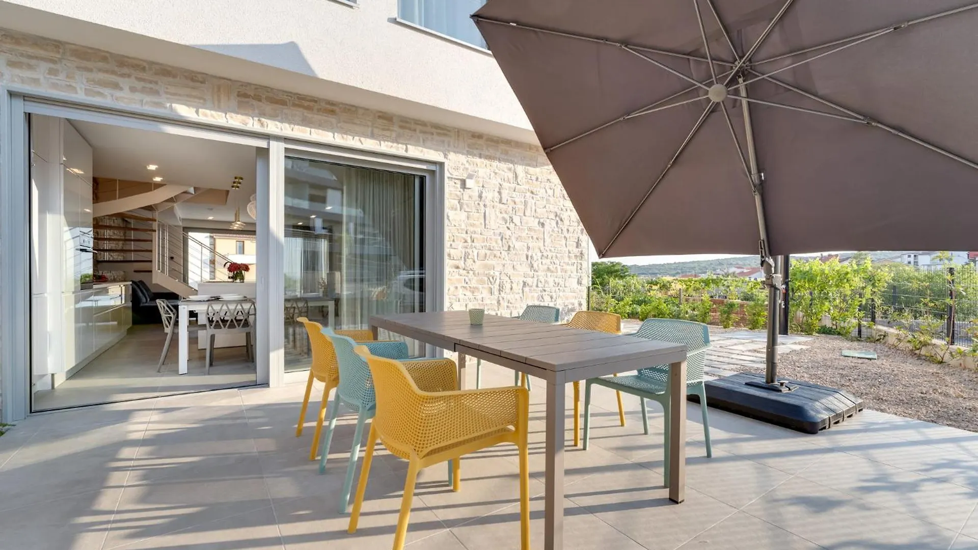 Luxury Semidetached Villa Smokva 1 - Near The Center And Sea - By Traveler Tourist Agency Krk 克尔克 0*,  克罗地亚